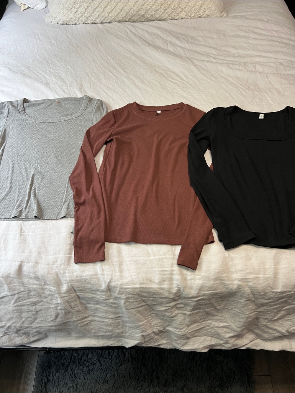Long-Sleeve Ribbed Top Bundle